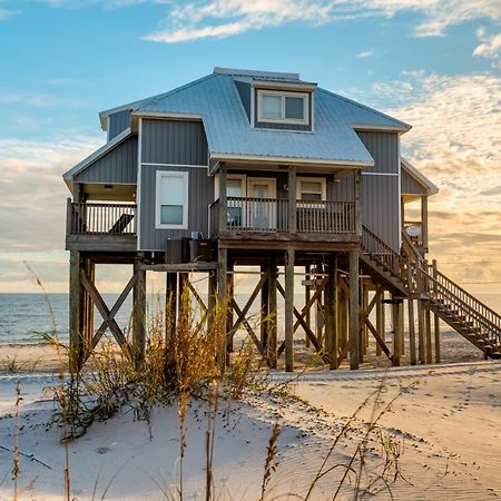 Strand Castle - Gulf Front! An Ideal Layout With Game Room, Small Private Pool, And Roof Top Crow'S Nest! Home Dauphin Island Buitenkant foto